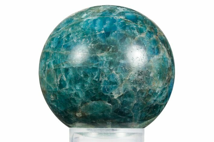 Bright Blue Apatite Sphere - Madagascar #334057